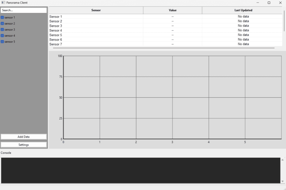 Real-Time Robotics Dashboard - Screenshot 1